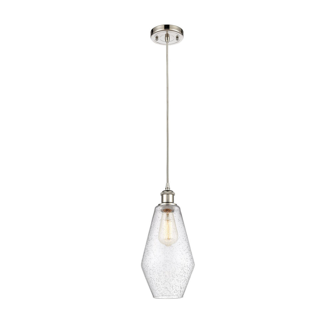 Innovations Ballston 516-1P-PN-G654-7-LED Pendant Light - Polished Nickel