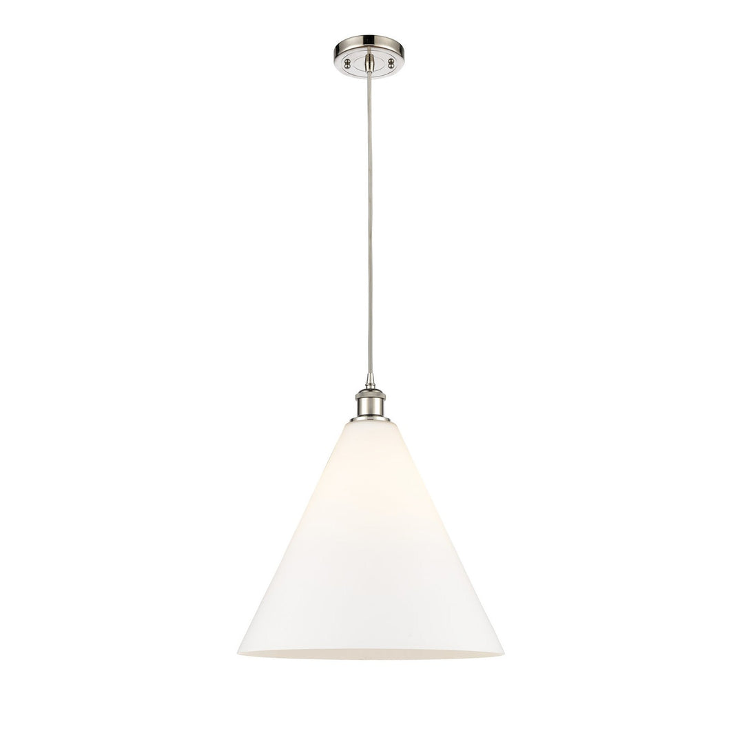 Innovations Ballston 516-1P-PN-GBC-161 Pendant Light - Polished Nickel