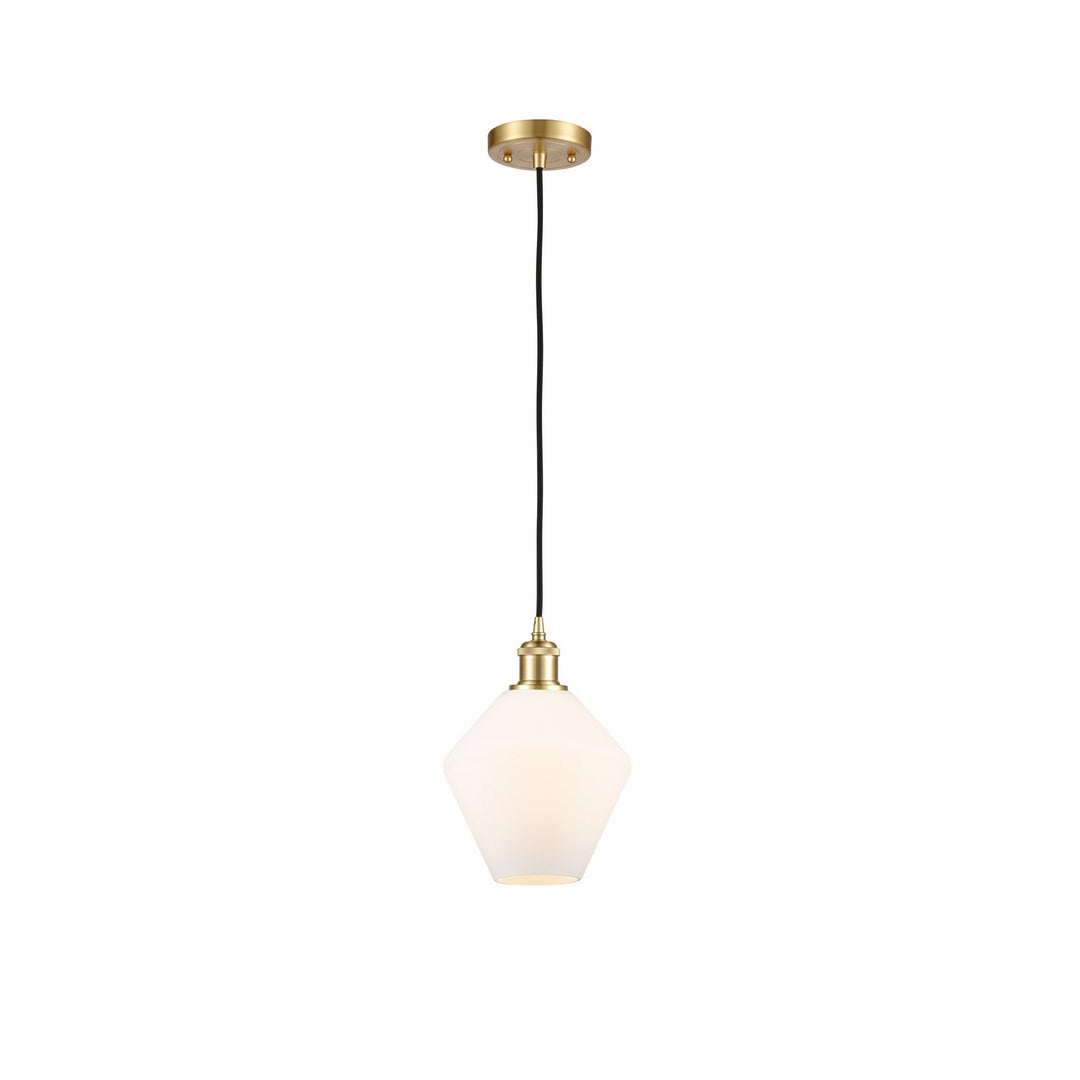 Innovations Ballston 516-1P-SG-G651-8 Pendant Light - Satin Gold