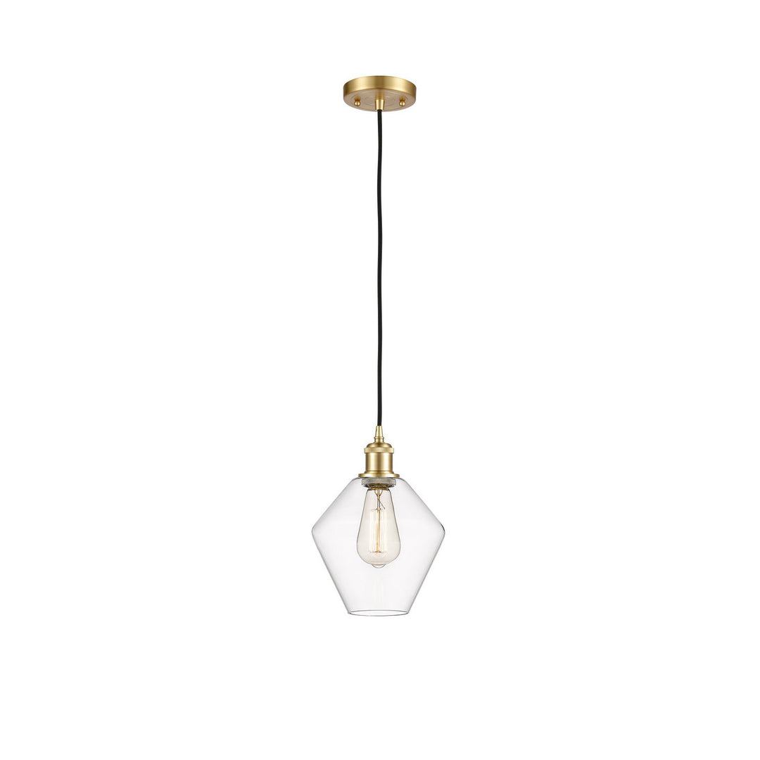 Innovations Ballston 516-1P-SG-G652-8 Pendant Light - Satin Gold
