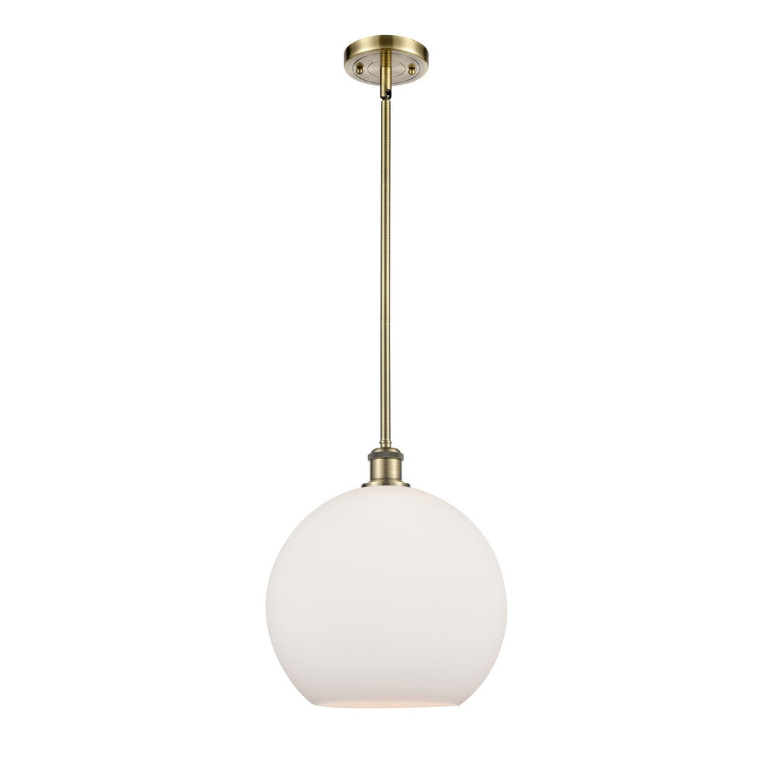 Innovations Ballston 516-1S-AB-G121-12-LED Pendant Light - Antique Brass