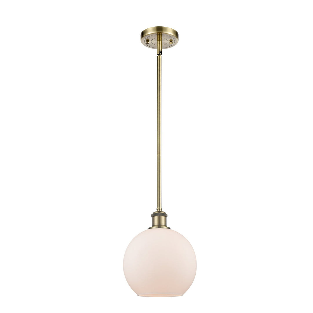 Innovations Ballston 516-1S-AB-G121-8-LED Pendant Light - Antique Brass
