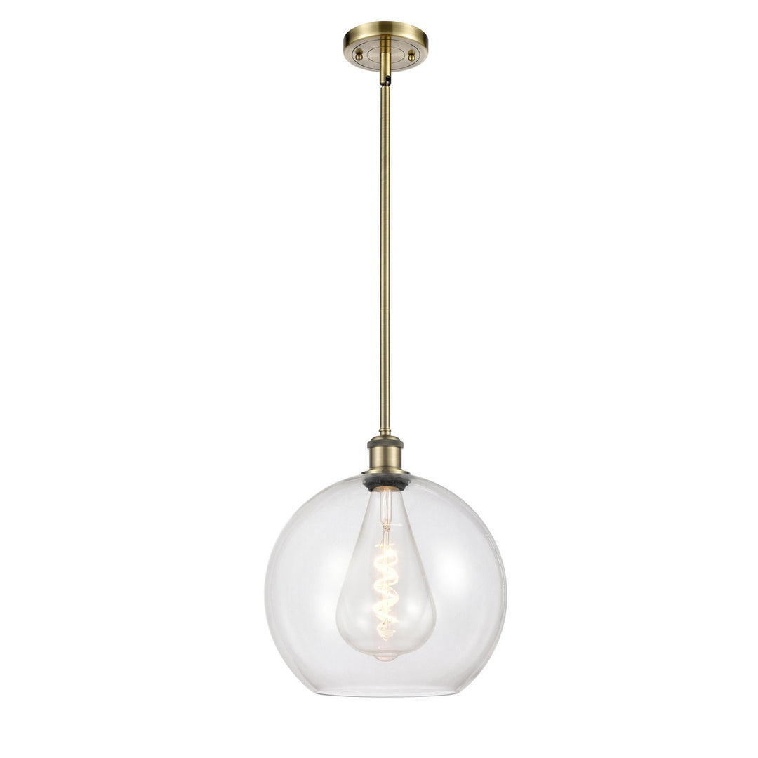 Innovations Ballston 516-1S-AB-G122-12 Pendant Light - Antique Brass