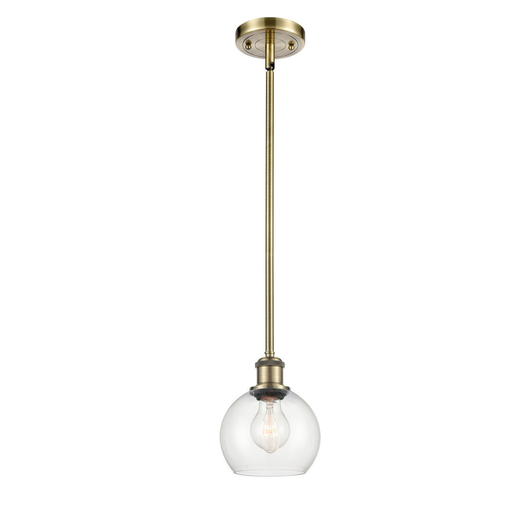 Innovations Ballston 516-1S-AB-G122-6-LED Pendant Light - Antique Brass