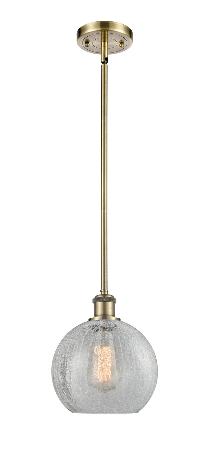 Innovations Ballston 516-1S-AB-G125-8 Pendant Light - Antique Brass