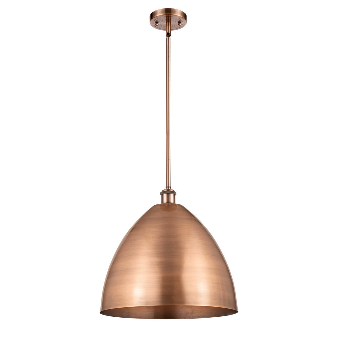 Innovations Ballston 516-1S-AC-MBD-16-AC Pendant Light - Antique Copper