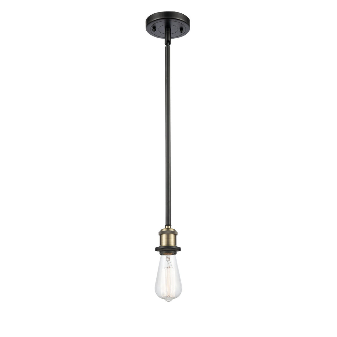 Innovations Ballston 516-1S-BAB Pendant Light - Black Antique Brass