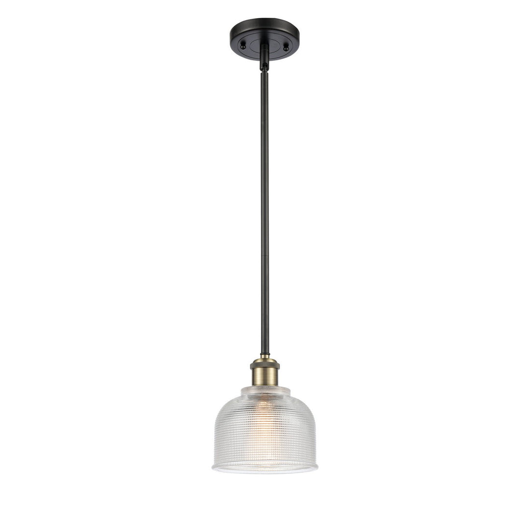 Innovations Ballston 516-1S-BAB-G412 Pendant Light - Black Antique Brass