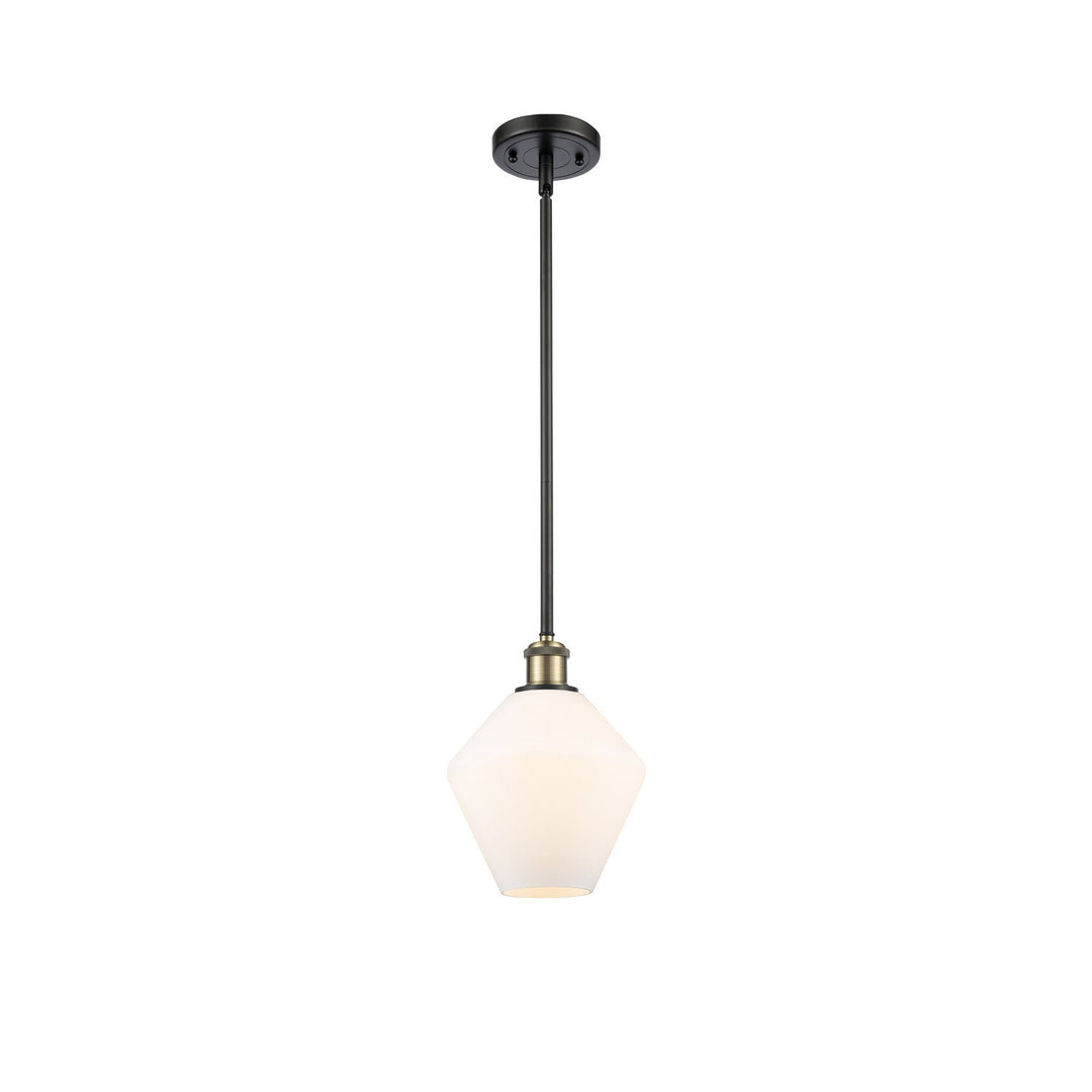Innovations Ballston 516-1S-BAB-G651-8 Pendant Light - Black Antique Brass