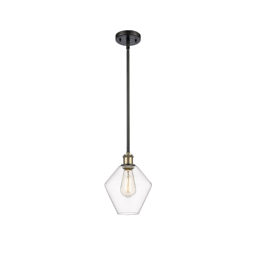 Innovations Ballston 516-1S-BAB-G652-8 Pendant Light - Black Antique Brass