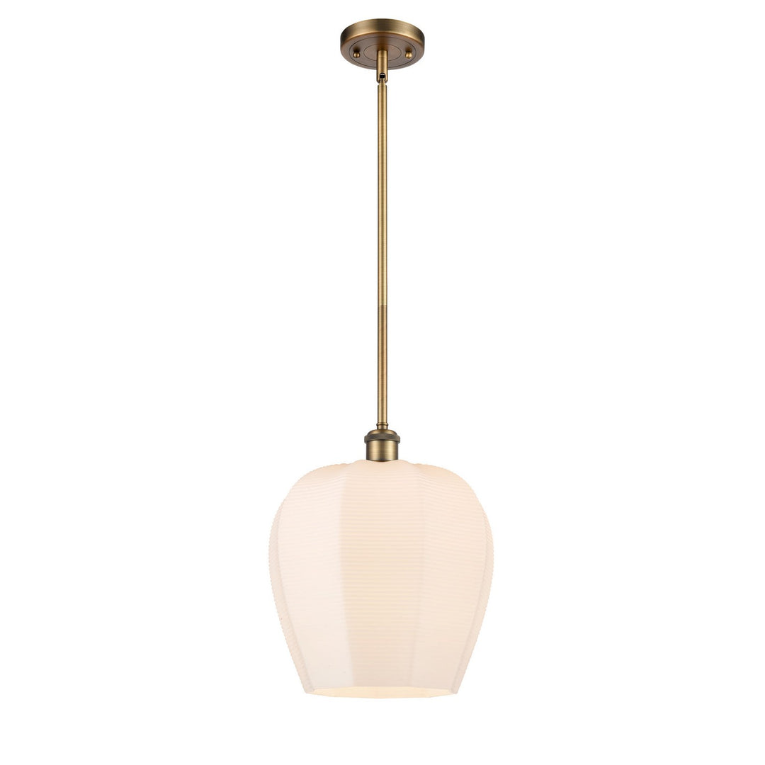 Innovations Ballston 516-1S-BB-G461-12 Pendant Light - Brushed Brass