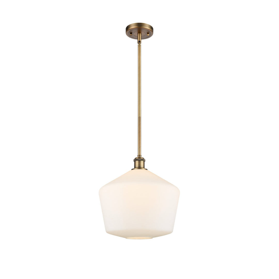 Innovations Ballston 516-1S-BB-G651-12-LED Pendant Light - Brushed Brass