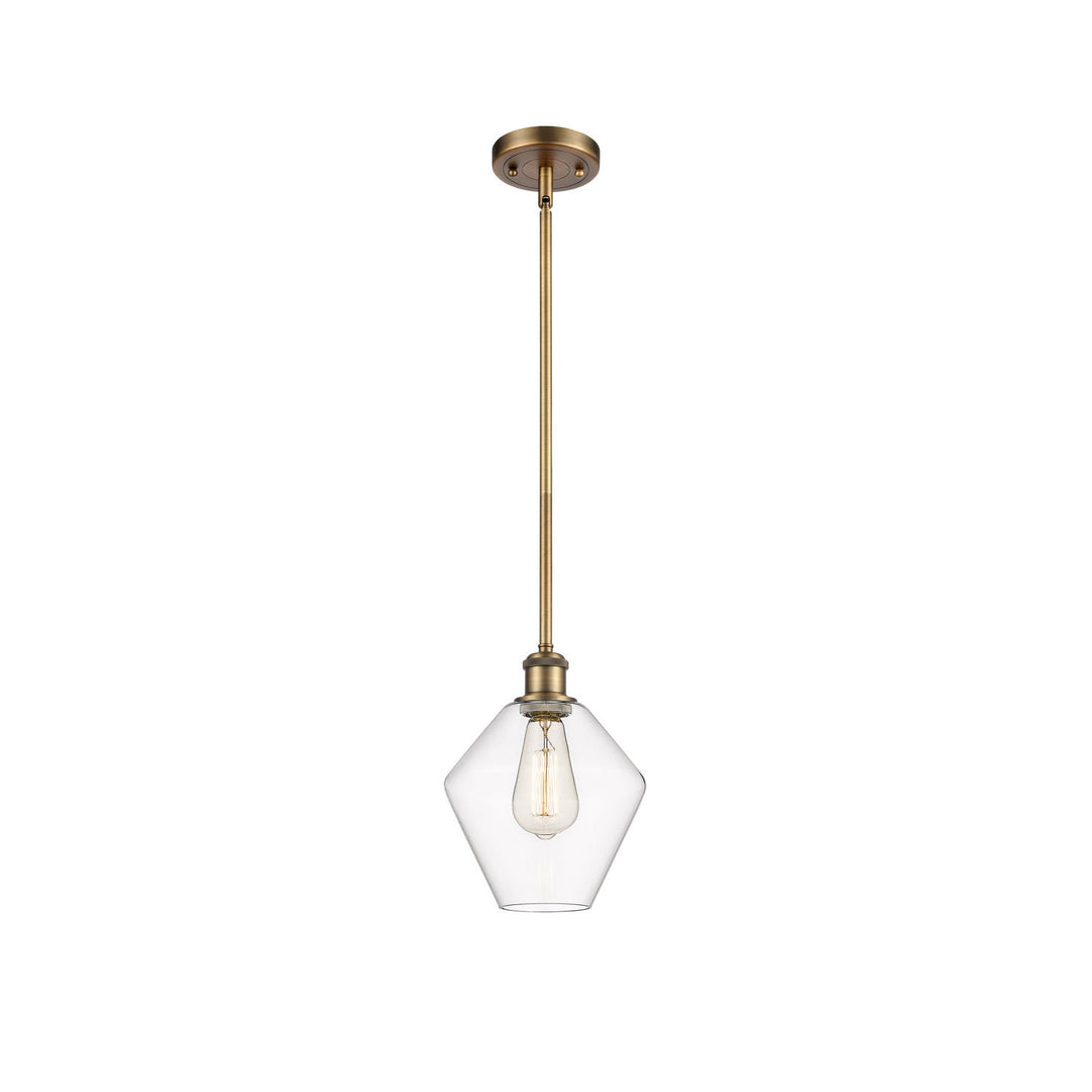Innovations Ballston 516-1S-BB-G652-8-LED Pendant Light - Brushed Brass
