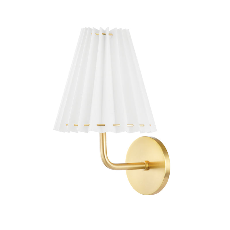 Mitzi Demi H476101A-AGB Wall Sconce Light - Aged Brass