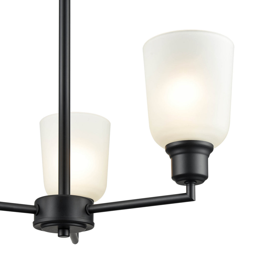 Millennium Amberle 2813-MB Chandelier Light - Matte Black