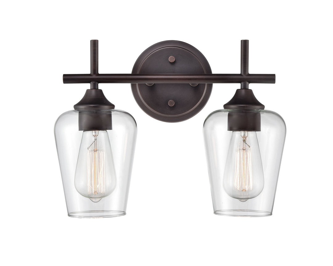 Millennium Ashford 9702-RBZ Bath Vanity Light 14 in. wide - Rubbed Bronze