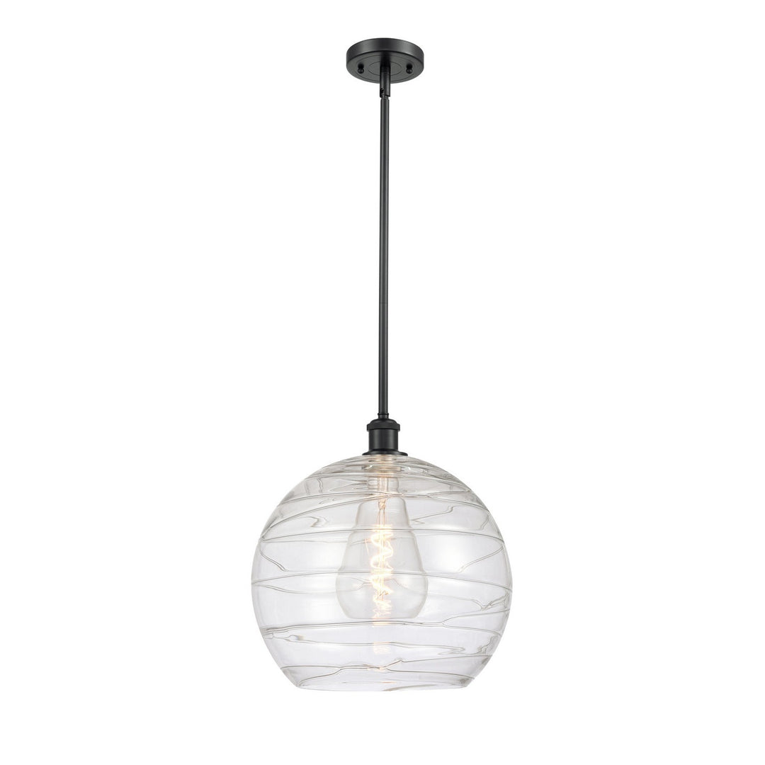 Innovations Ballston 516-1S-BK-G1213-14 Pendant Light - Matte Black