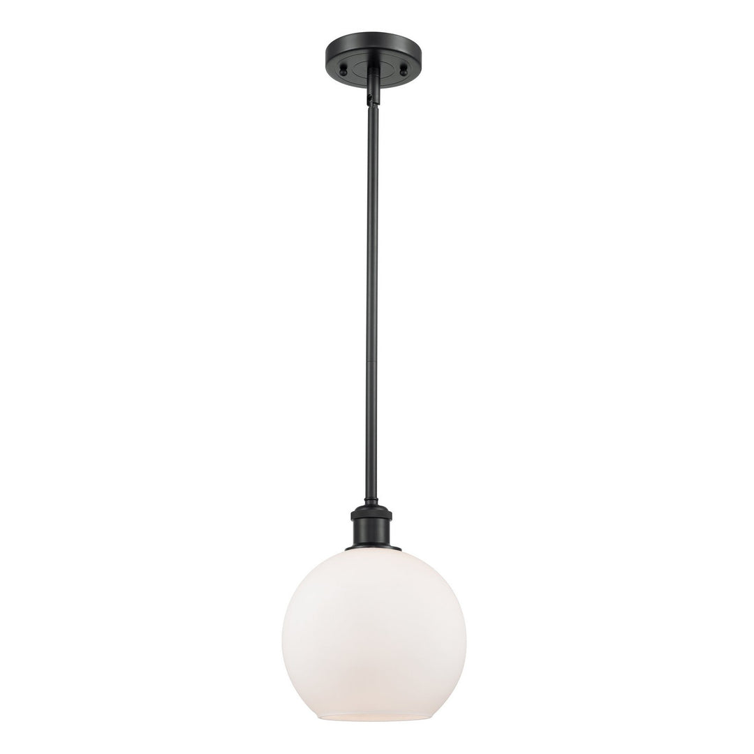 Innovations Ballston 516-1S-BK-G121-8 Pendant Light - Matte Black