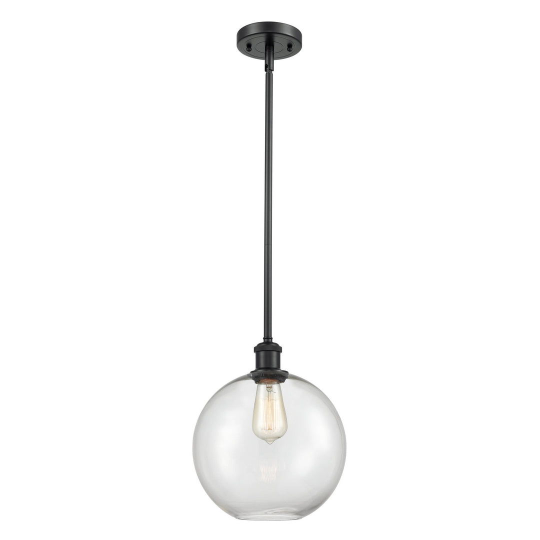 Innovations Ballston 516-1S-BK-G122-10 Pendant Light - Matte Black