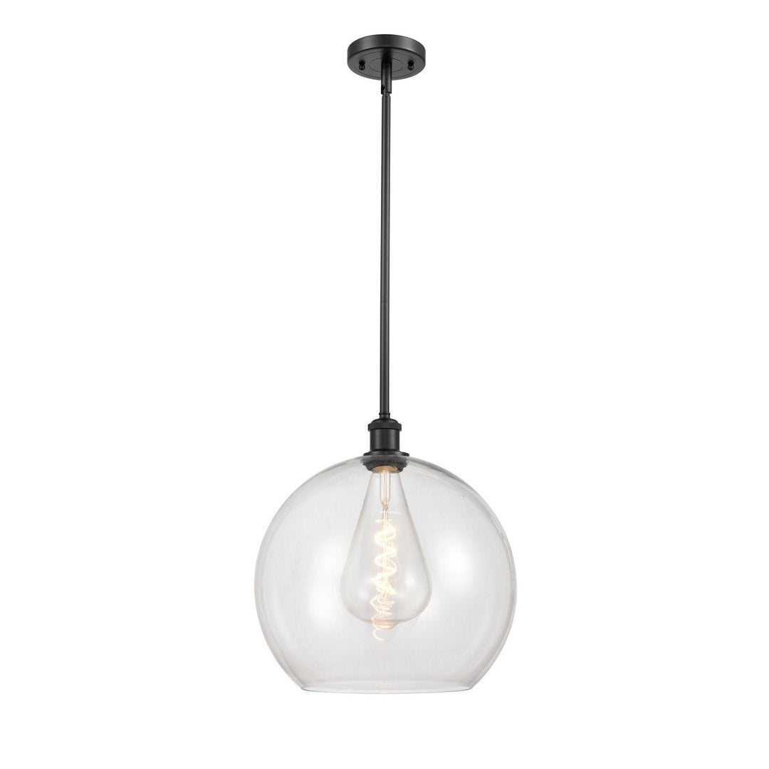 Innovations Ballston 516-1S-BK-G122-14 Pendant Light - Matte Black