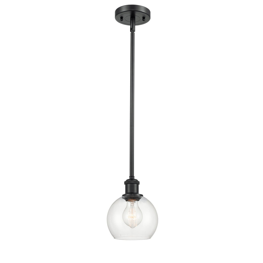 Innovations Ballston 516-1S-BK-G122-6 Pendant Light - Matte Black