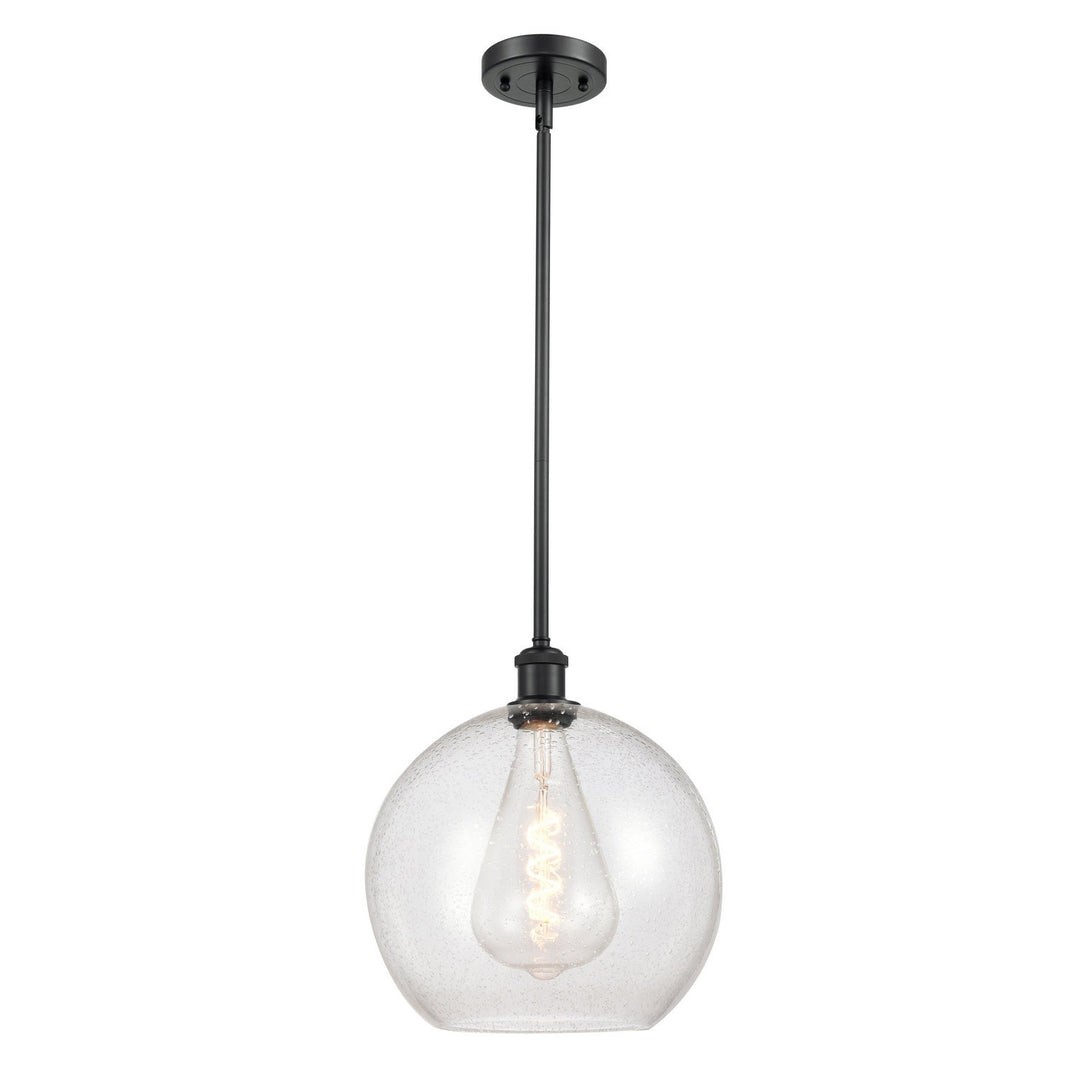 Innovations Ballston 516-1S-BK-G124-12-LED Pendant Light - Matte Black