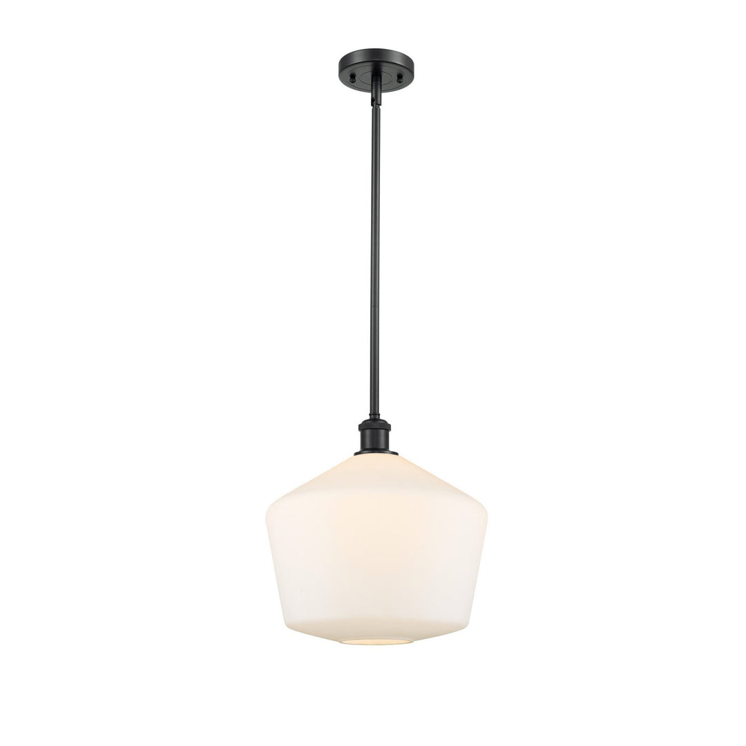 Innovations Ballston 516-1S-BK-G651-12-LED Pendant Light - Matte Black