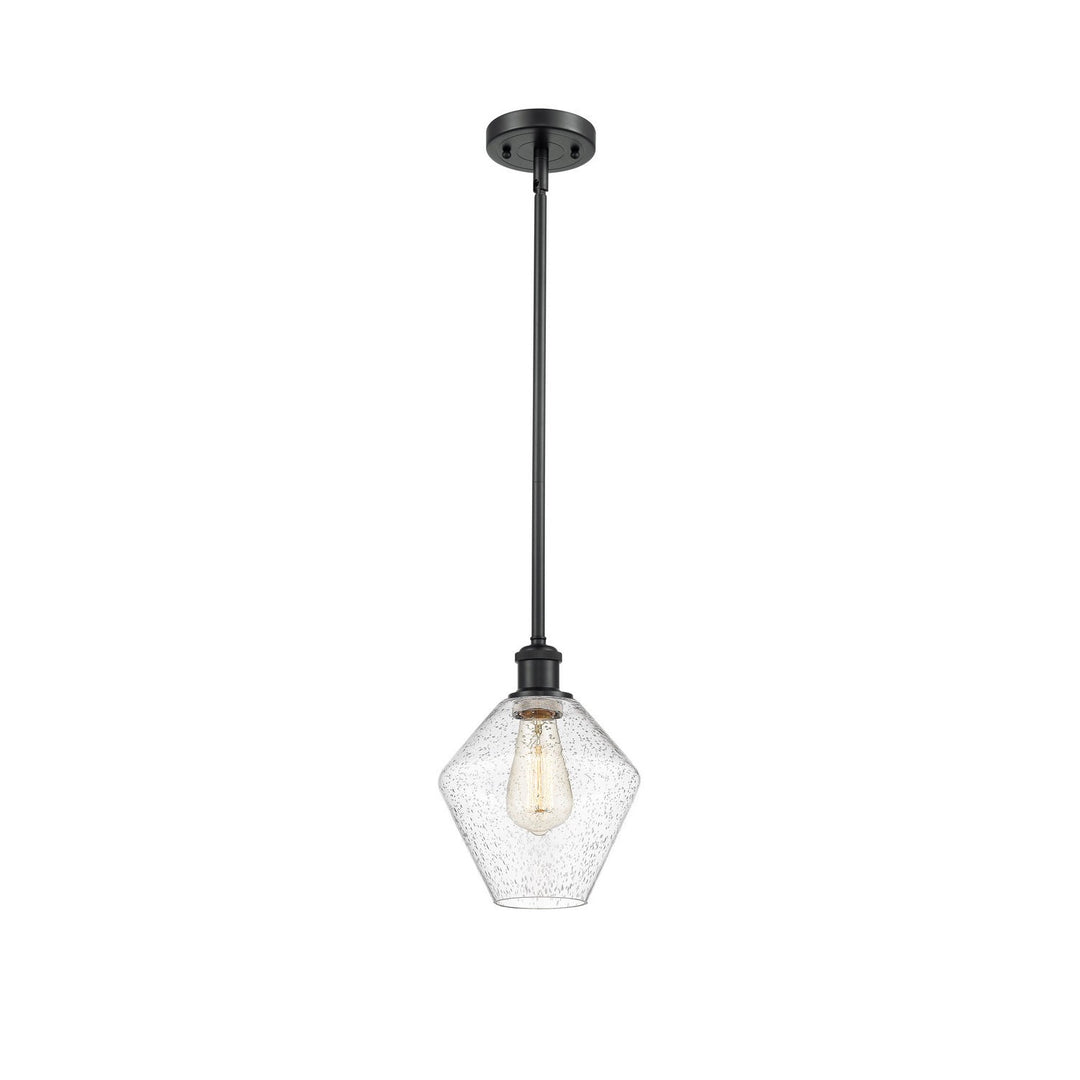 Innovations Ballston 516-1S-BK-G654-8-LED Pendant Light - Matte Black