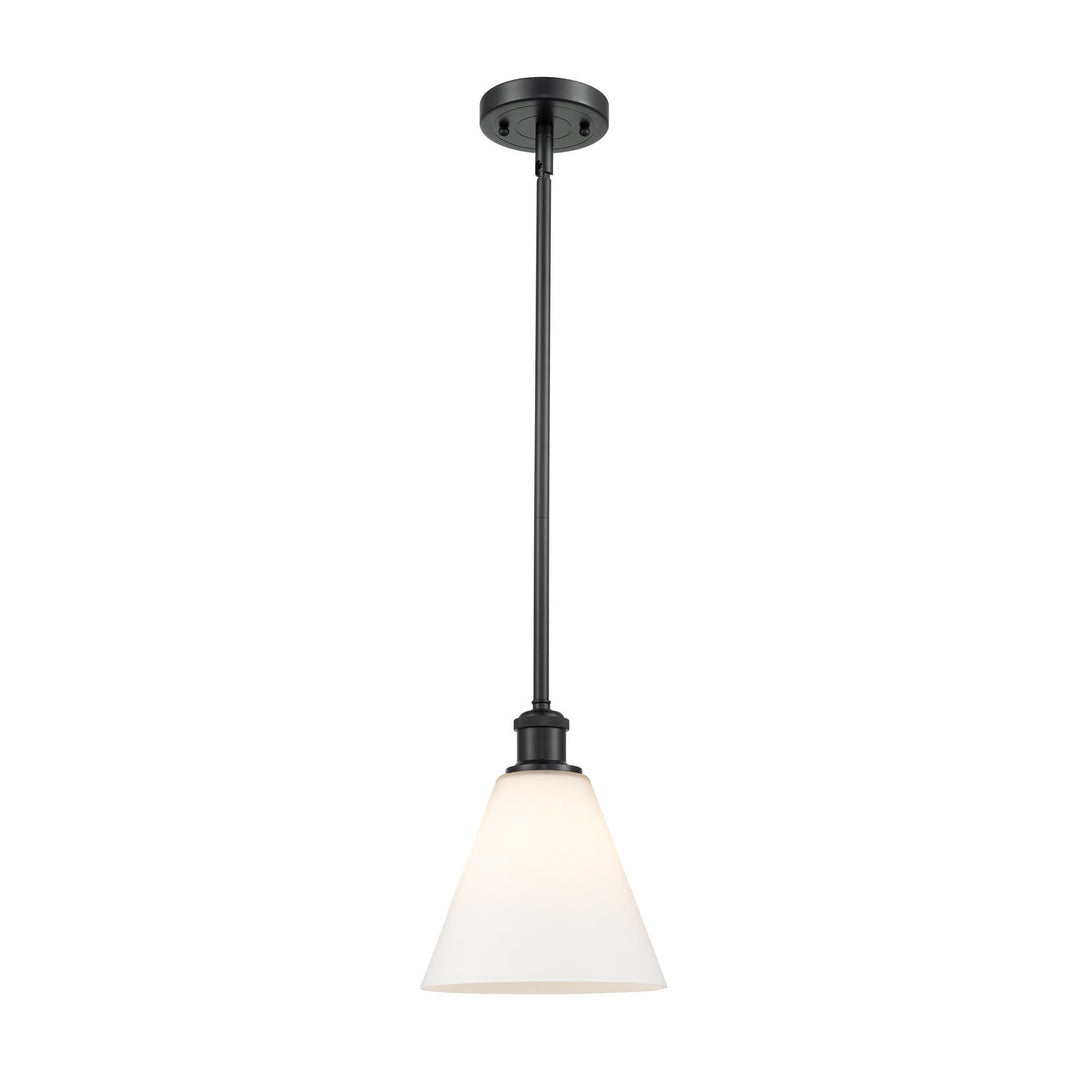 Innovations Ballston 516-1S-BK-GBC-81-LED Pendant Light - Matte Black