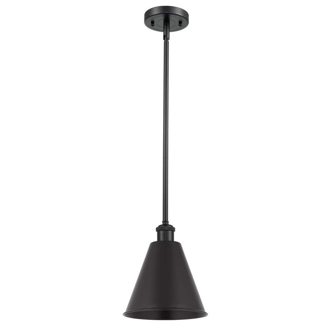 Innovations Ballston 516-1S-BK-MBC-8-BK-LED Pendant Light - Matte Black