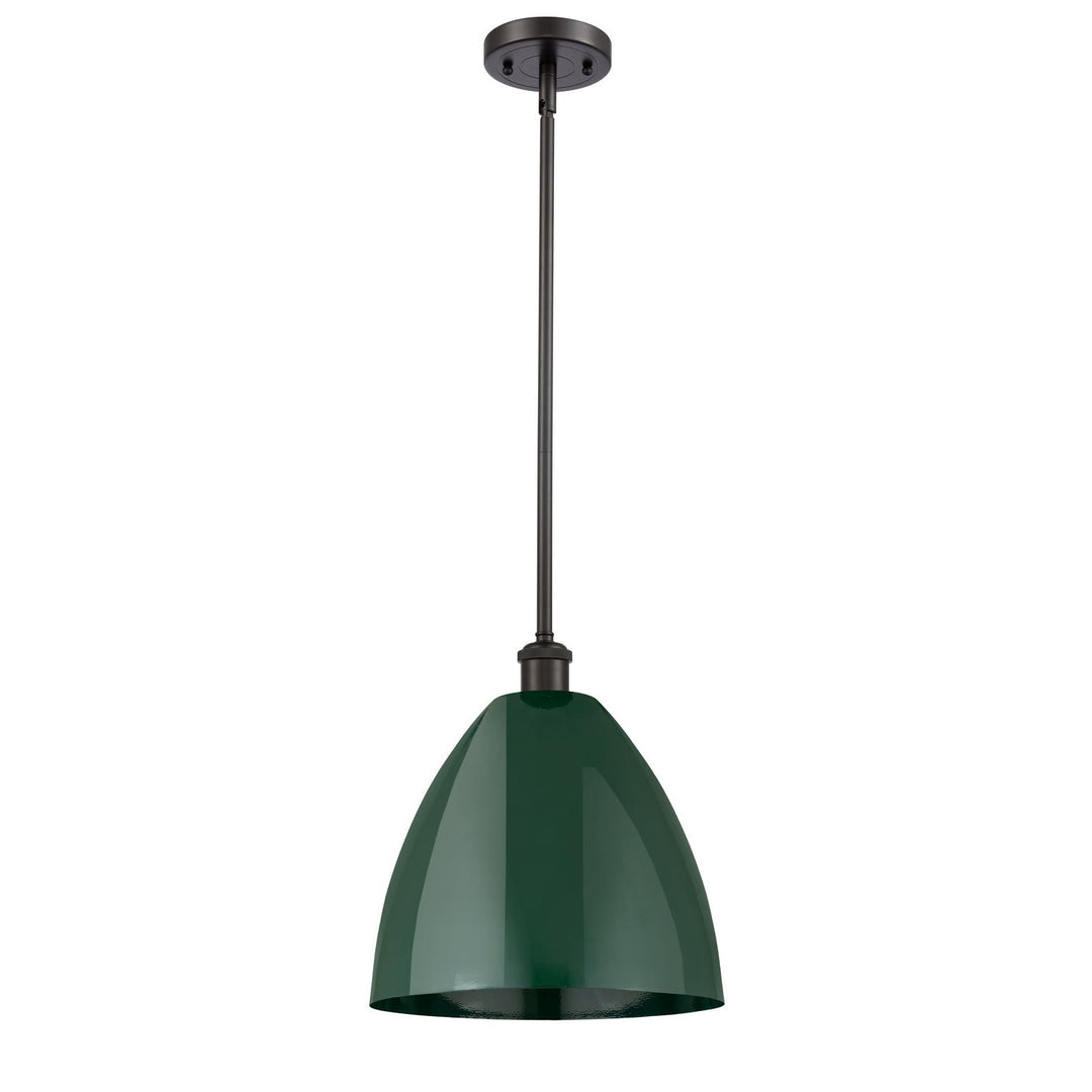 Innovations Ballston 516-1S-OB-MBD-12-GR Pendant Light - Oil Rubbed Bronze