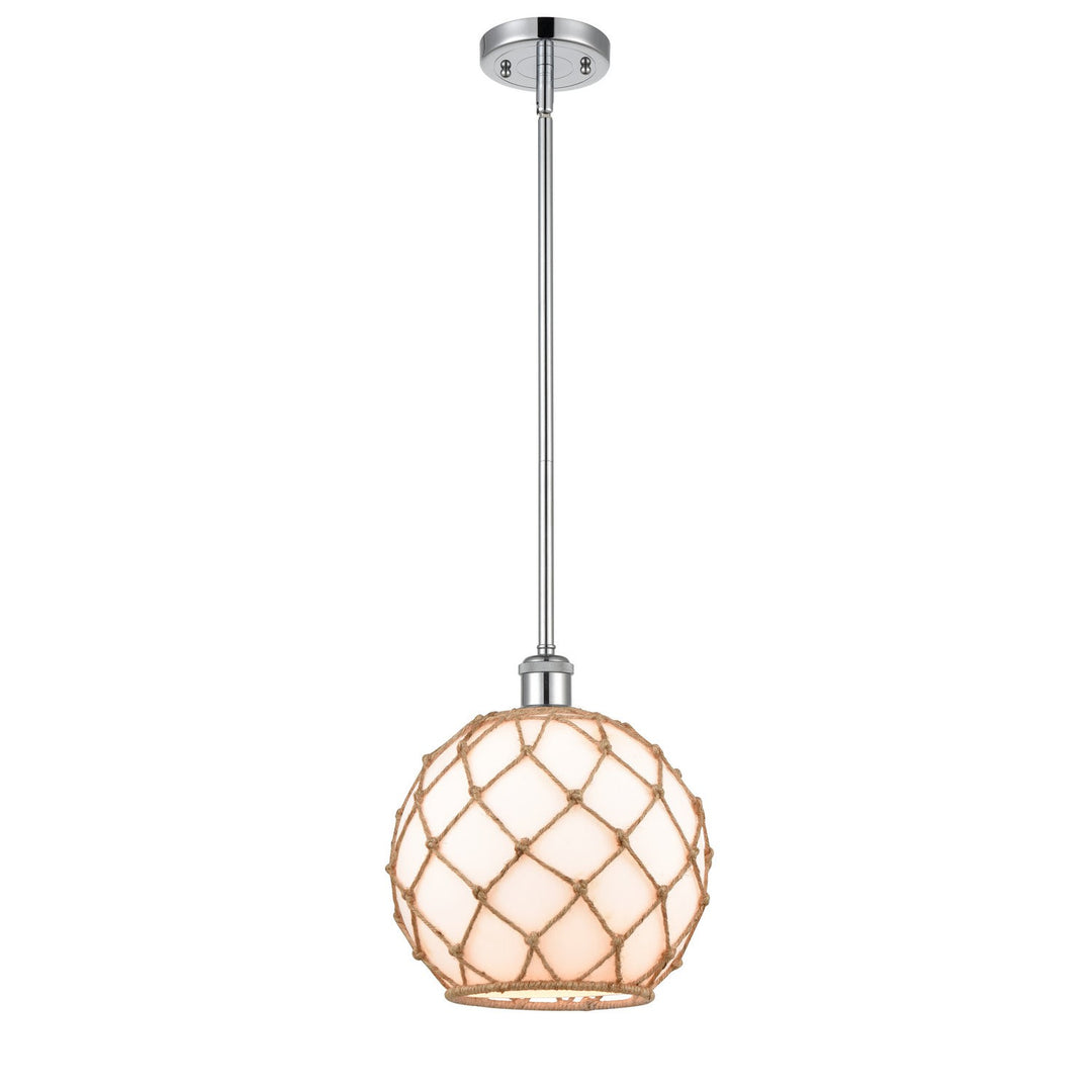 Innovations Ballston 516-1S-PC-G121-10RB-LED Pendant Light - Polished Chrome
