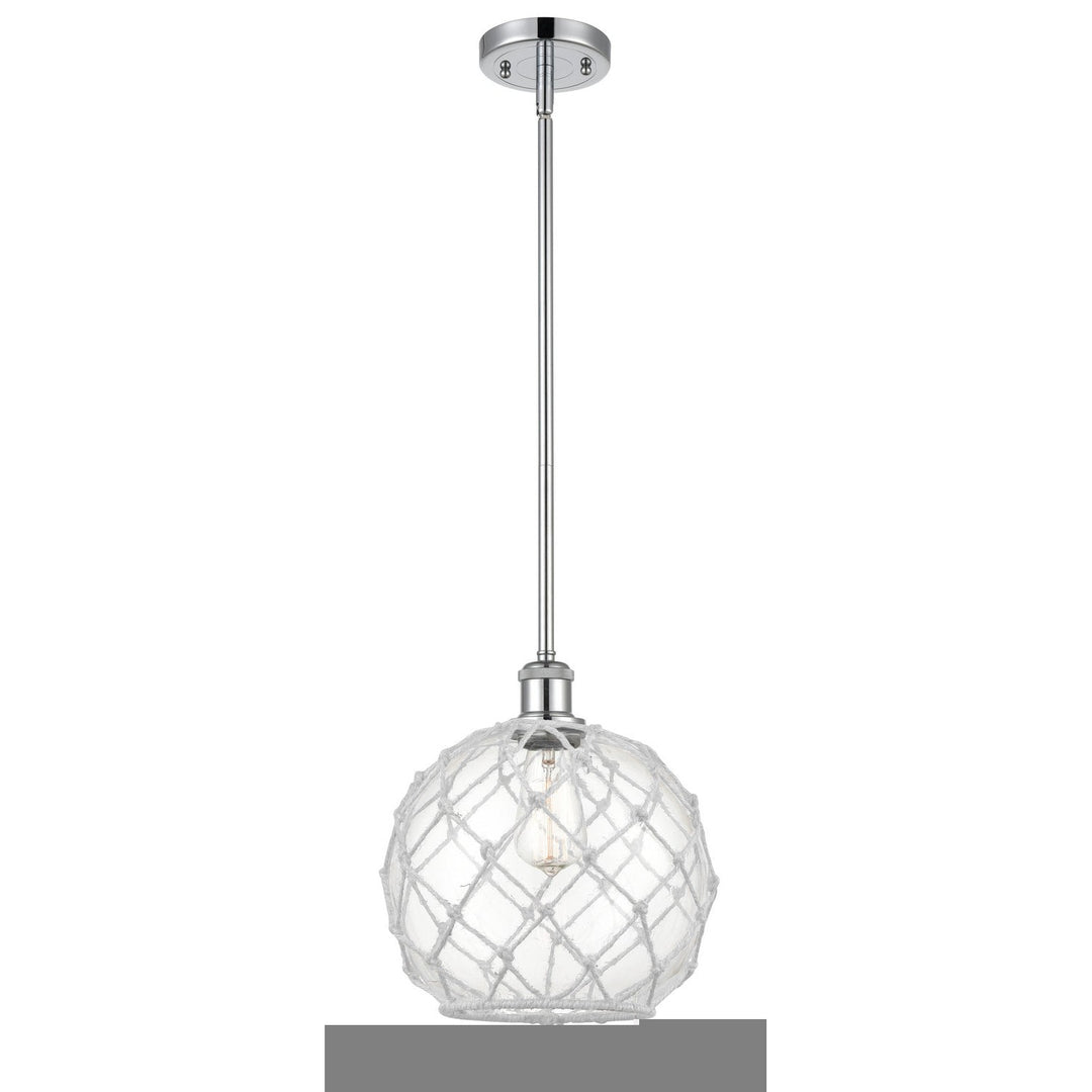 Innovations Ballston 516-1S-PC-G122-10RW Pendant Light - Polished Chrome