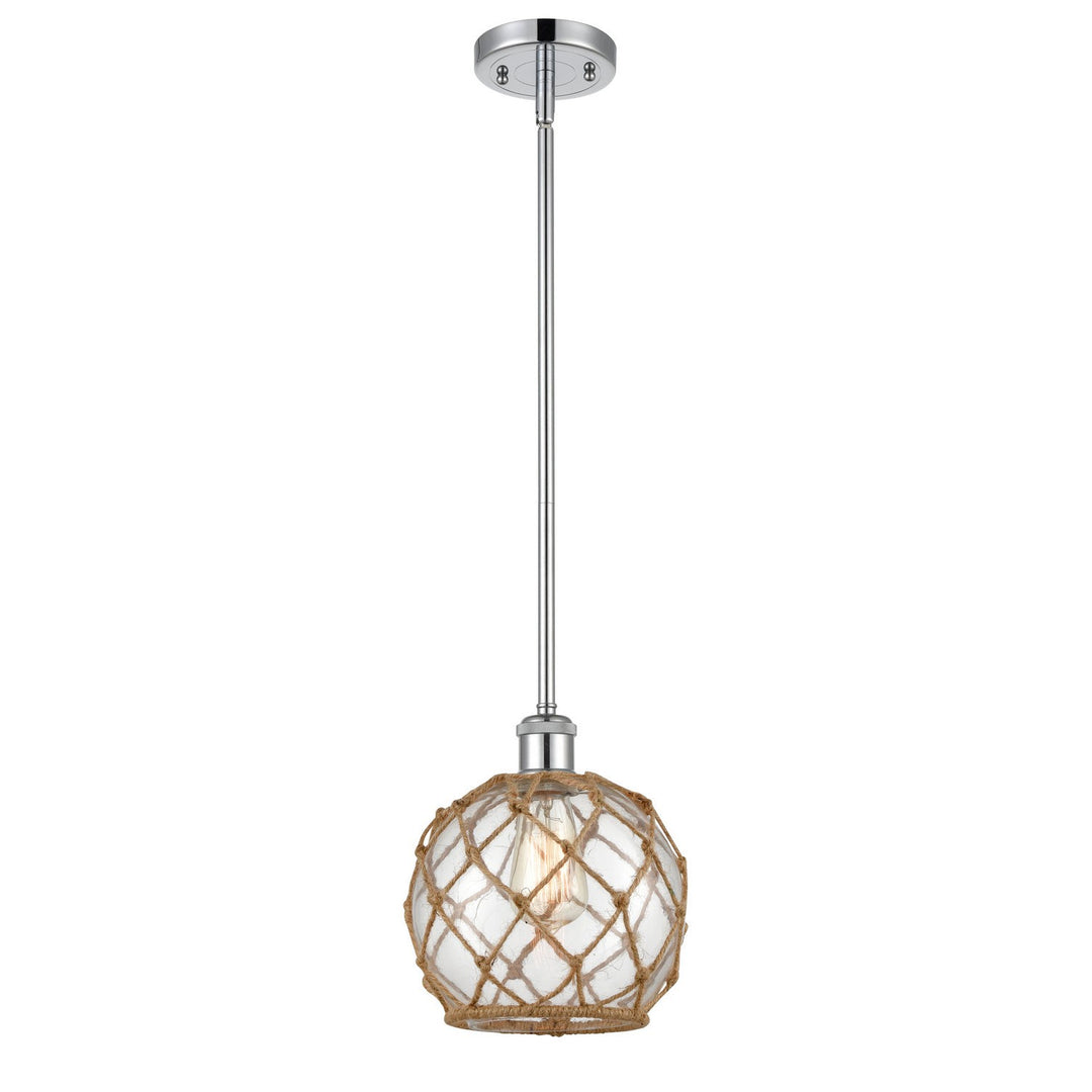 Innovations Ballston 516-1S-PC-G122-8RB-LED Pendant Light - Polished Chrome