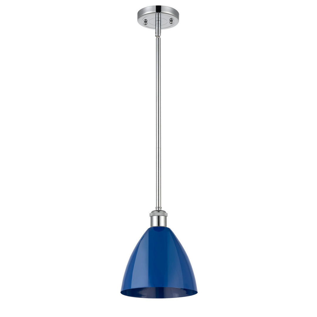 Innovations Ballston 516-1S-PC-MBD-75-BL Pendant Light - Polished Chrome