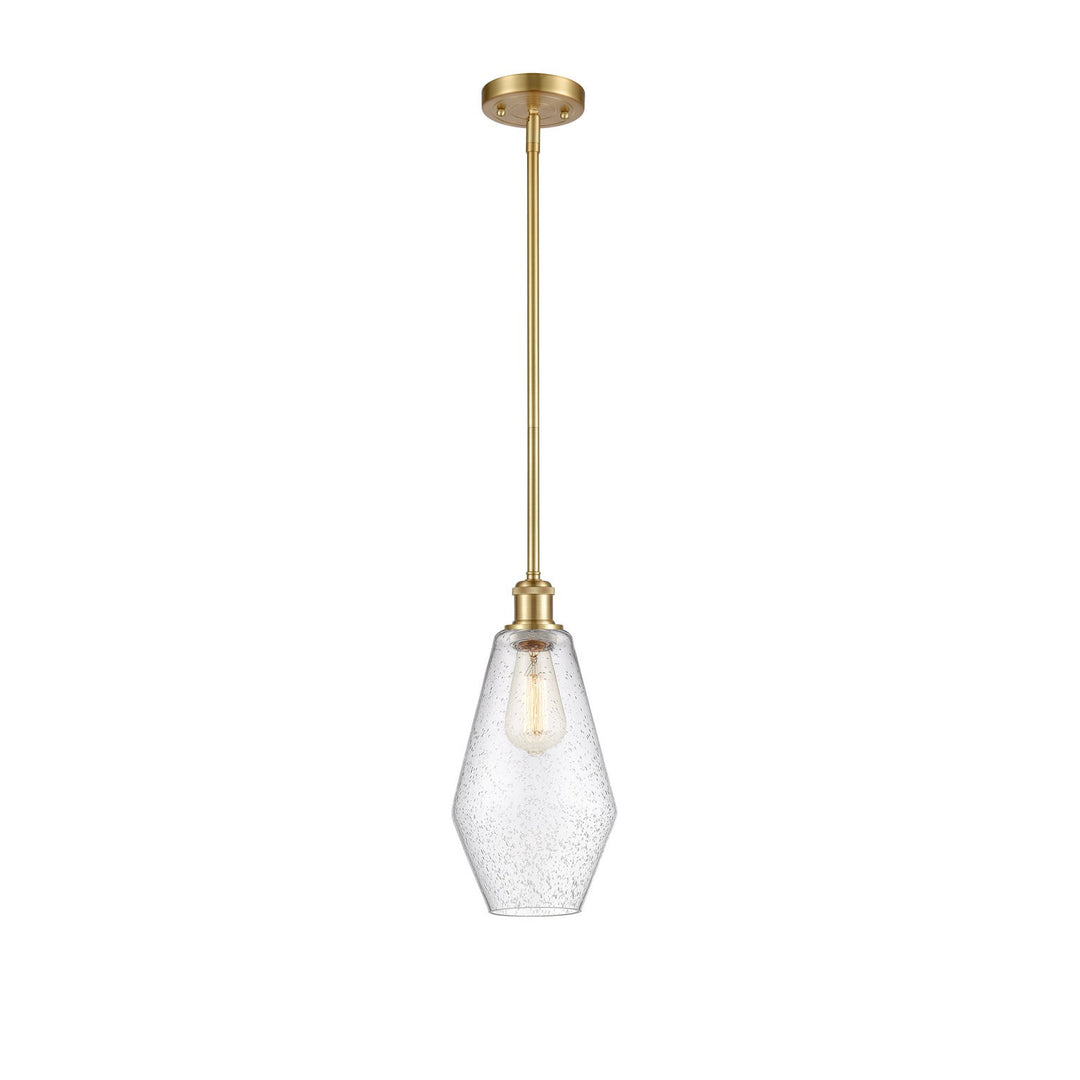 Innovations Ballston 516-1S-SG-G654-7-LED Pendant Light - Satin Gold