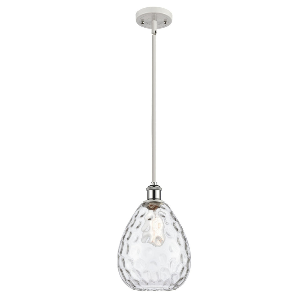 Innovations Ballston 516-1S-WPC-G372 Pendant Light - White and Polished Chrome