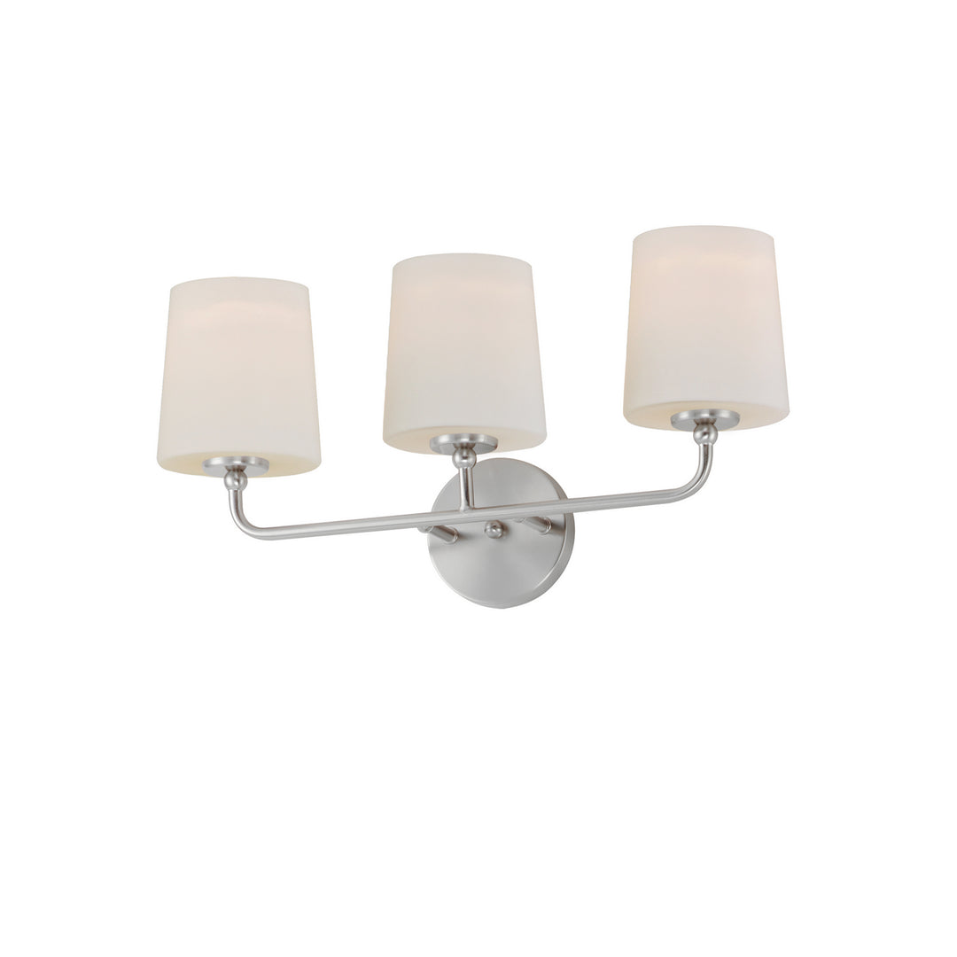 Maxim Bristol 12093SWSN Bath Vanity Light 21 in. wide - Satin Nickel