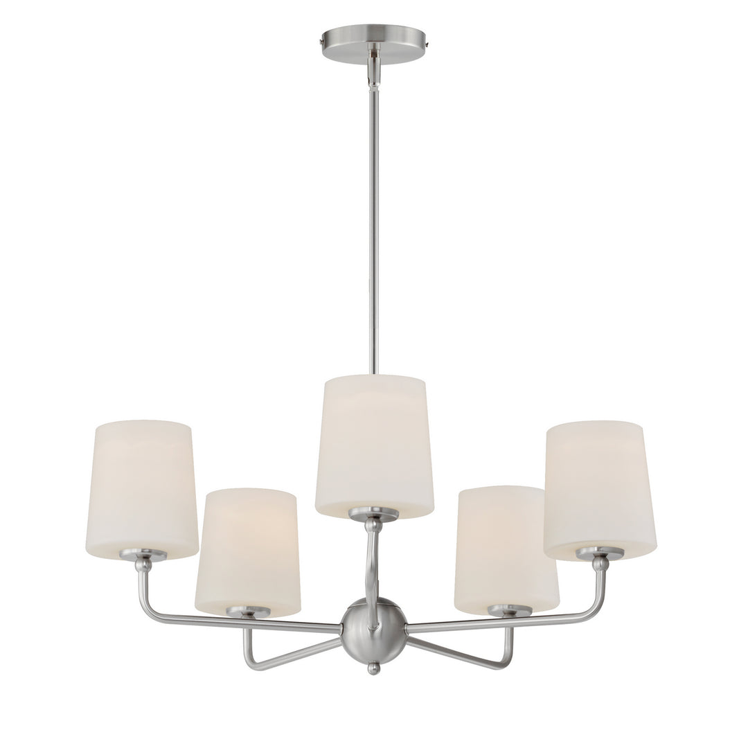 Maxim Bristol 12095SWSN Chandelier Light - Satin Nickel