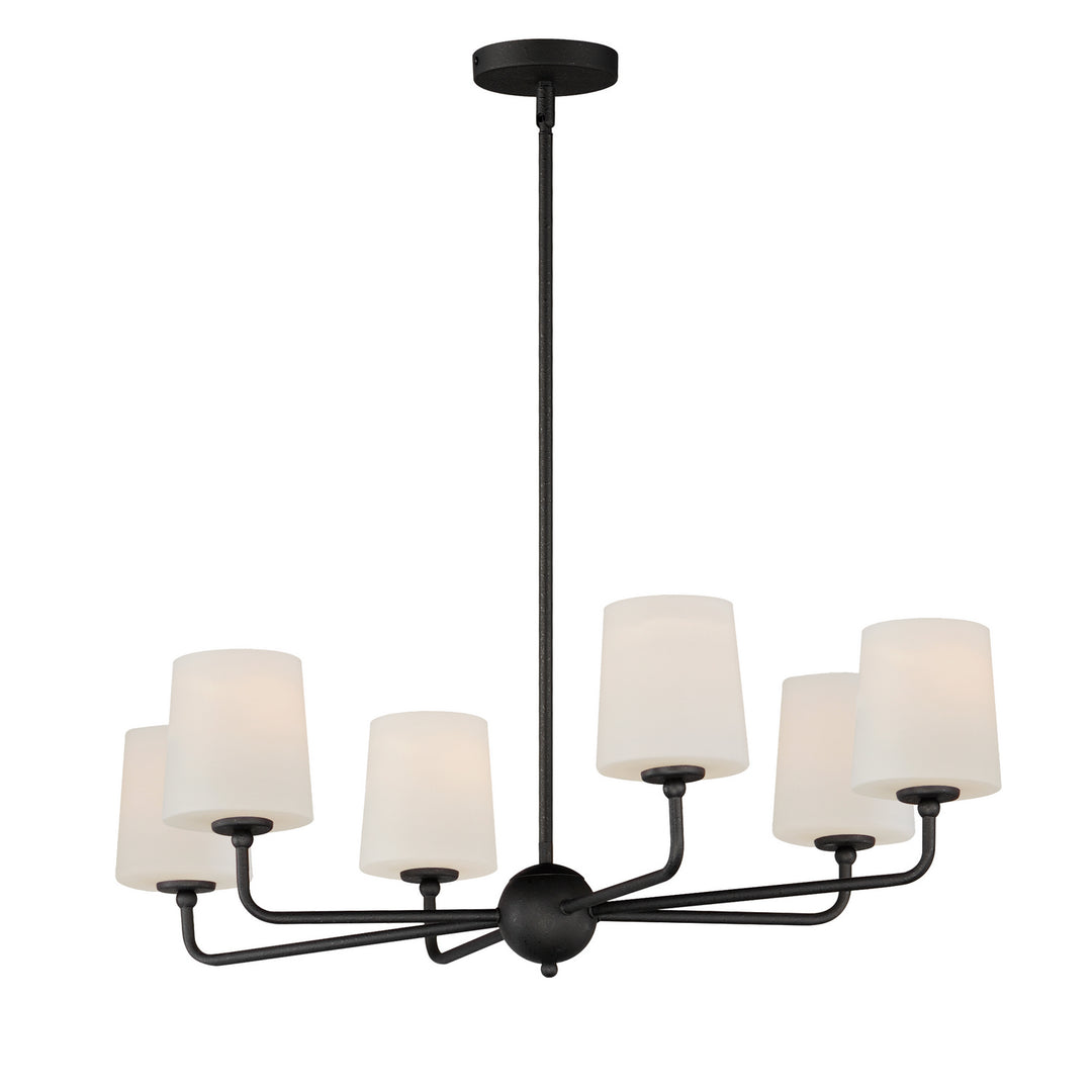 Maxim Bristol 12096SWAR Chandelier Light - Anthracite