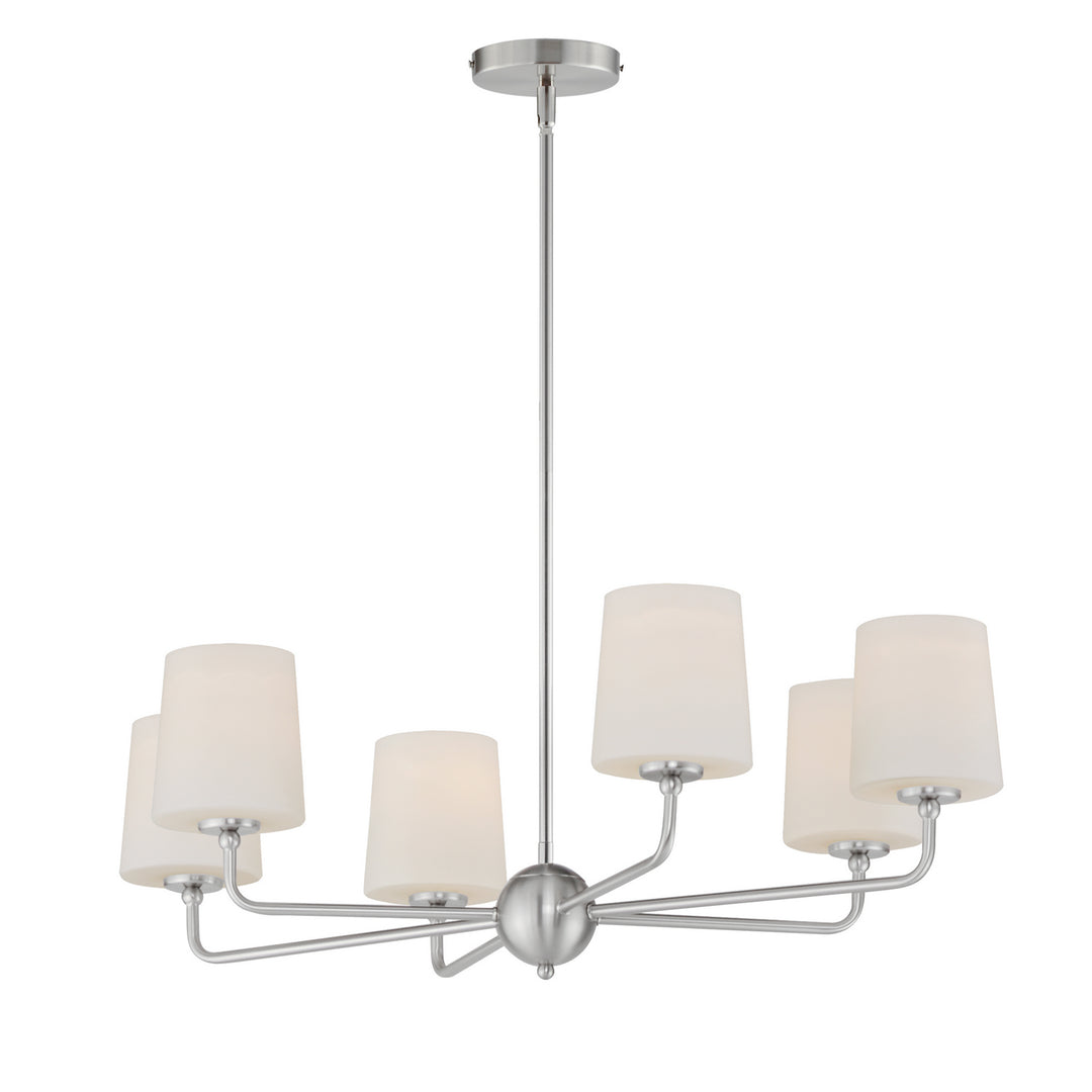 Maxim Bristol 12096SWSN Chandelier Light - Satin Nickel
