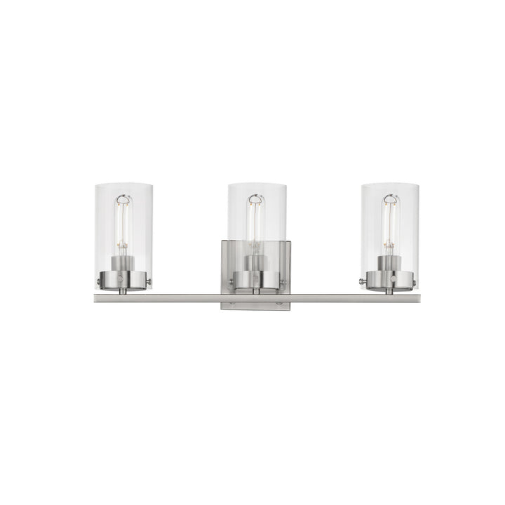 Maxim Pinn 12403CLSN Bath Vanity Light 21 in. wide - Satin Nickel