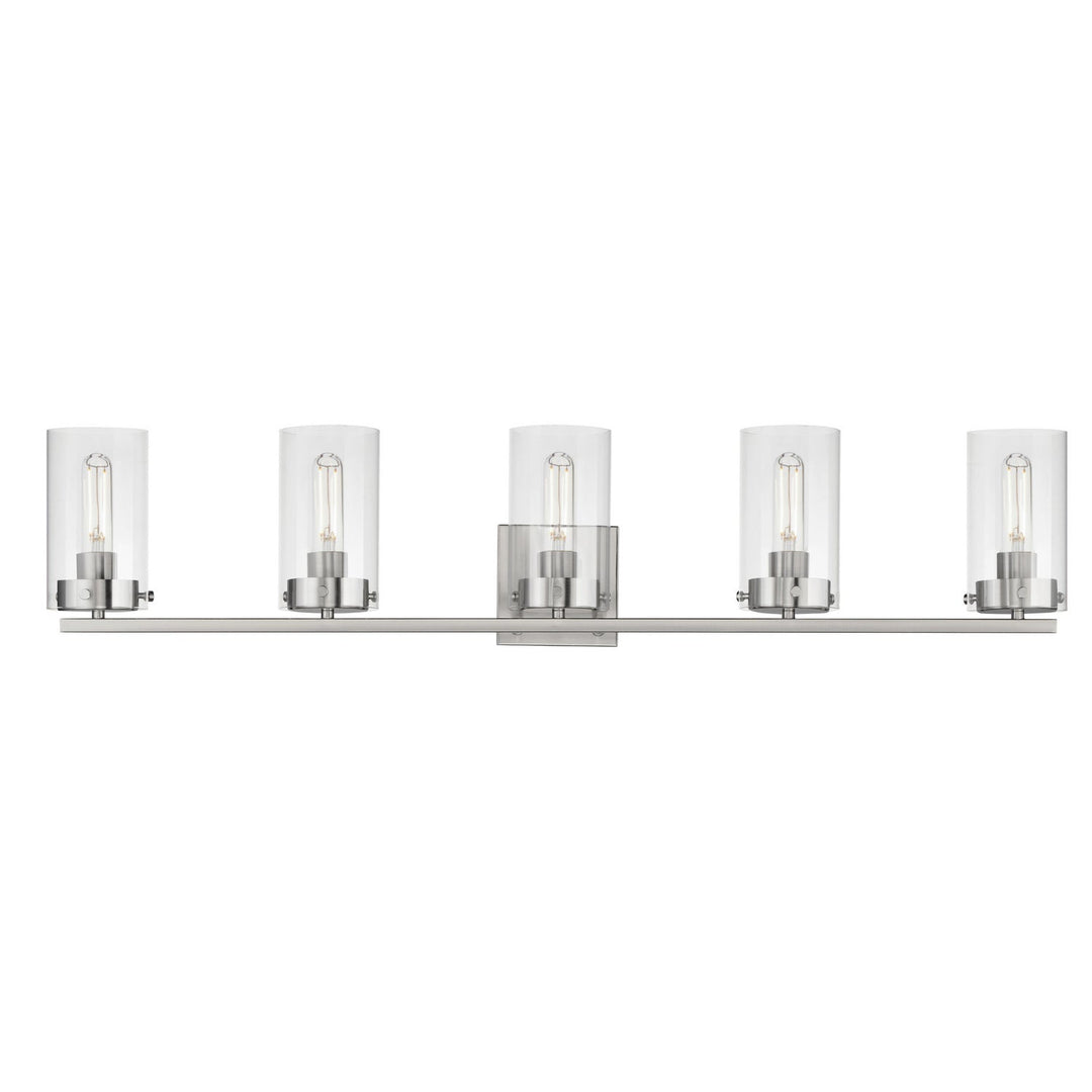 Maxim Pinn 12405CLSN Bath Vanity Light 39 in. wide - Satin Nickel