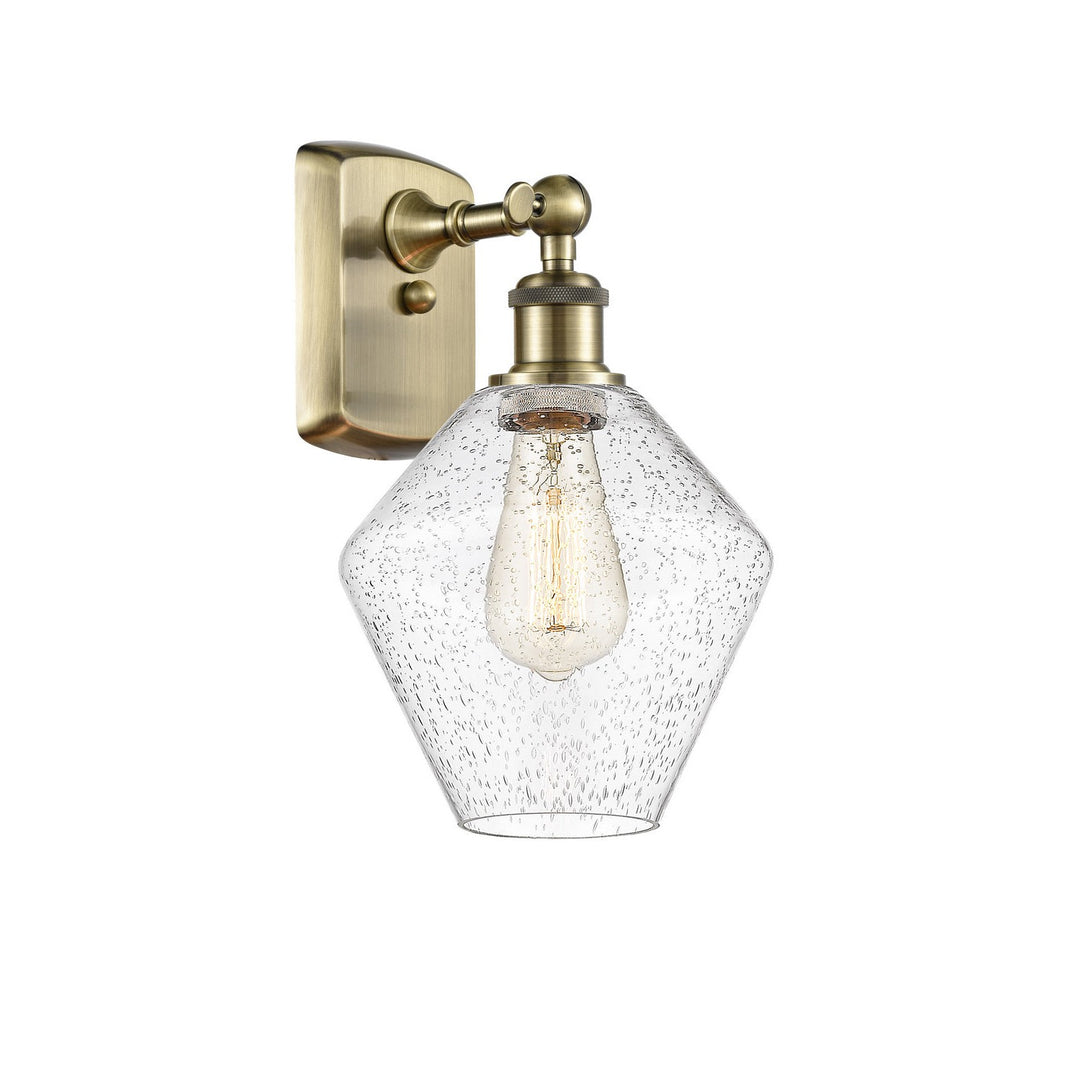 Innovations Ballston 516-1W-AB-G654-8 Wall Sconce Light - Antique Brass