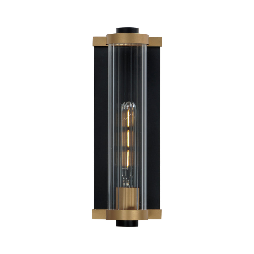 Maxim Lighting 16121CRBKAB  Opulent Outdoor Black / Antique Brass