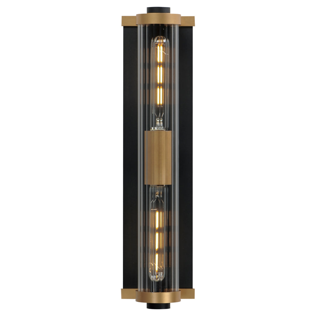 Maxim Lighting 16122CRBKAB  Opulent Outdoor Black / Antique Brass
