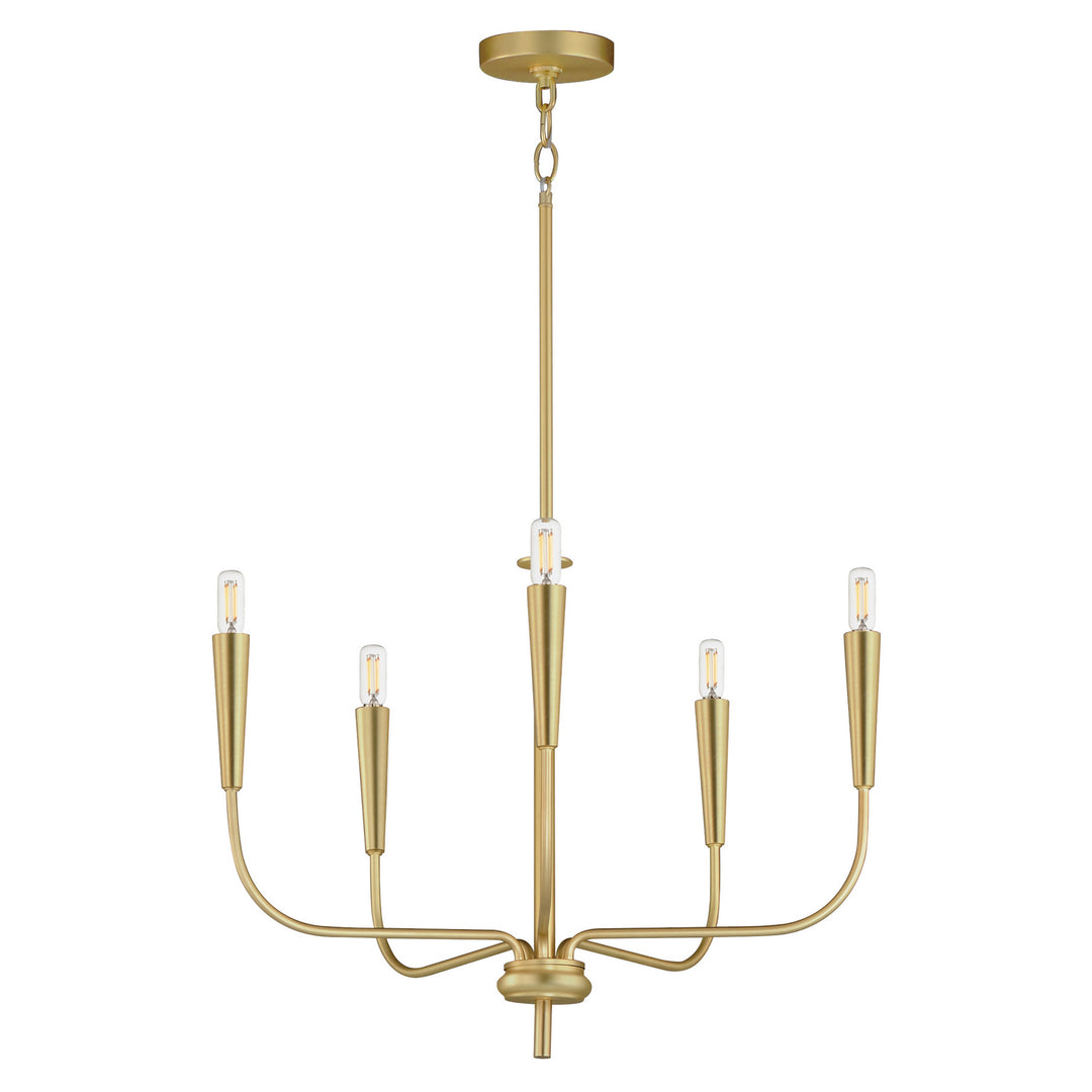Maxim Vela 24815SBR Chandelier Light - Satin Brass