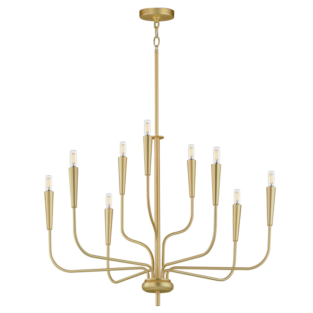 Maxim Vela 24819SBR Chandelier Light - Satin Brass