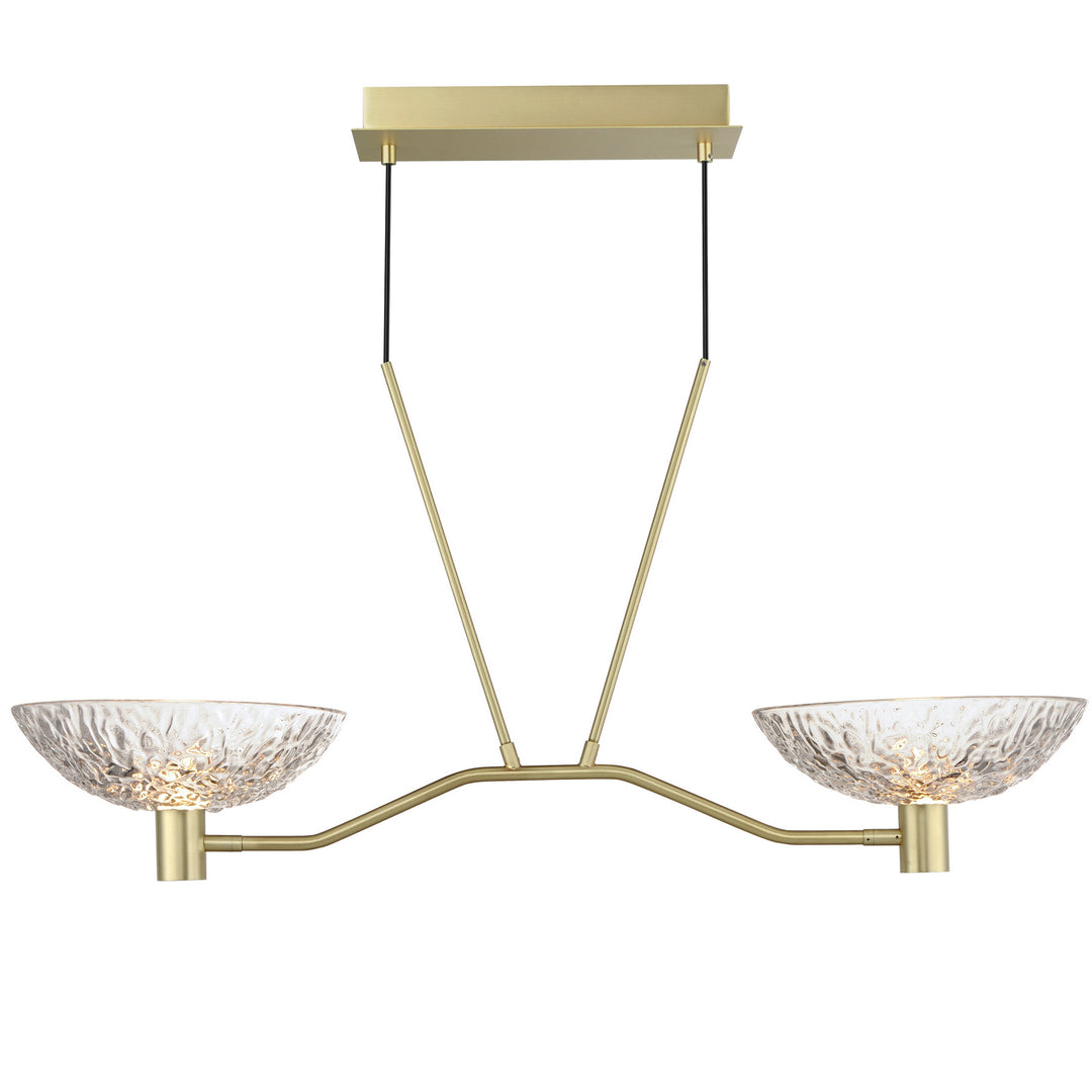 Maxim Metropolis 24982TCSBR Pendant Light - Satin Brass