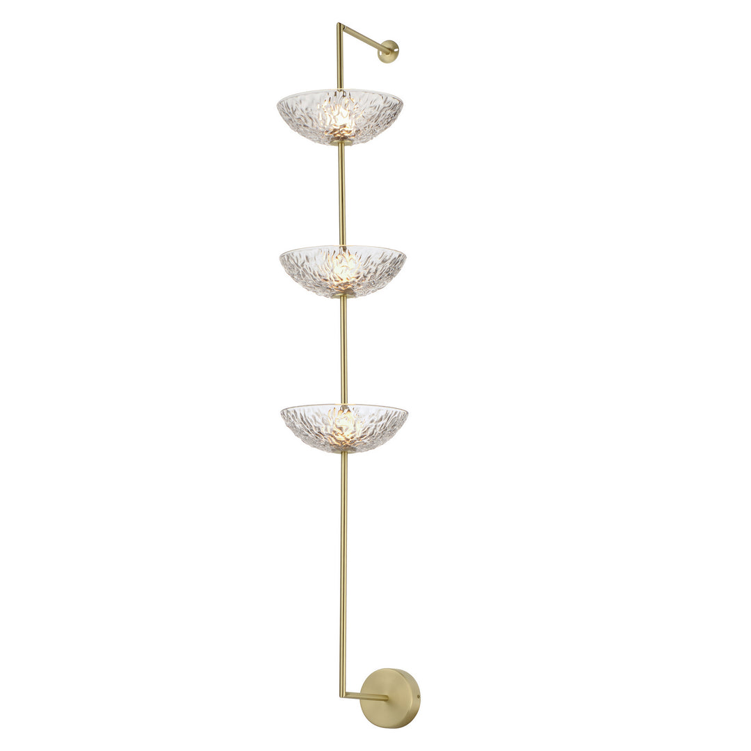 Maxim Metropolis 24989TCSBR Wall Sconce Light - Satin Brass